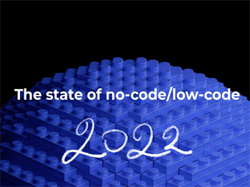 Lo stato del mercato no-code/low-code, 2022