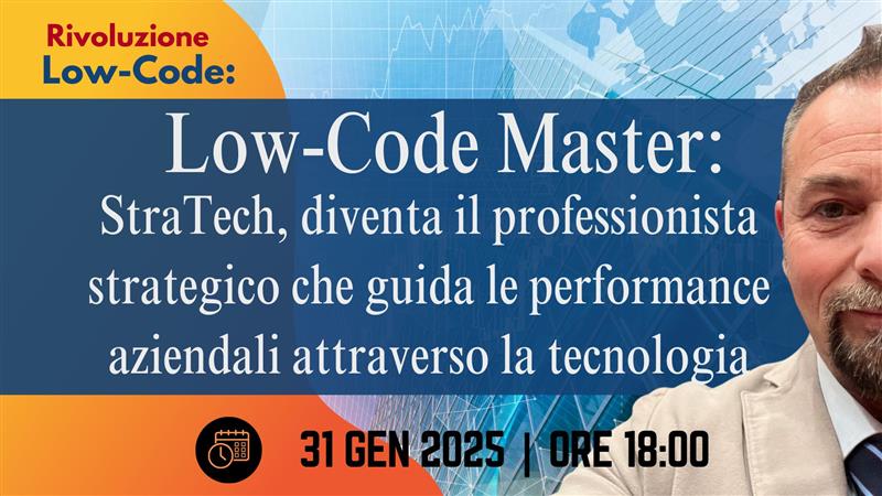 Low-Code Master: StraTech